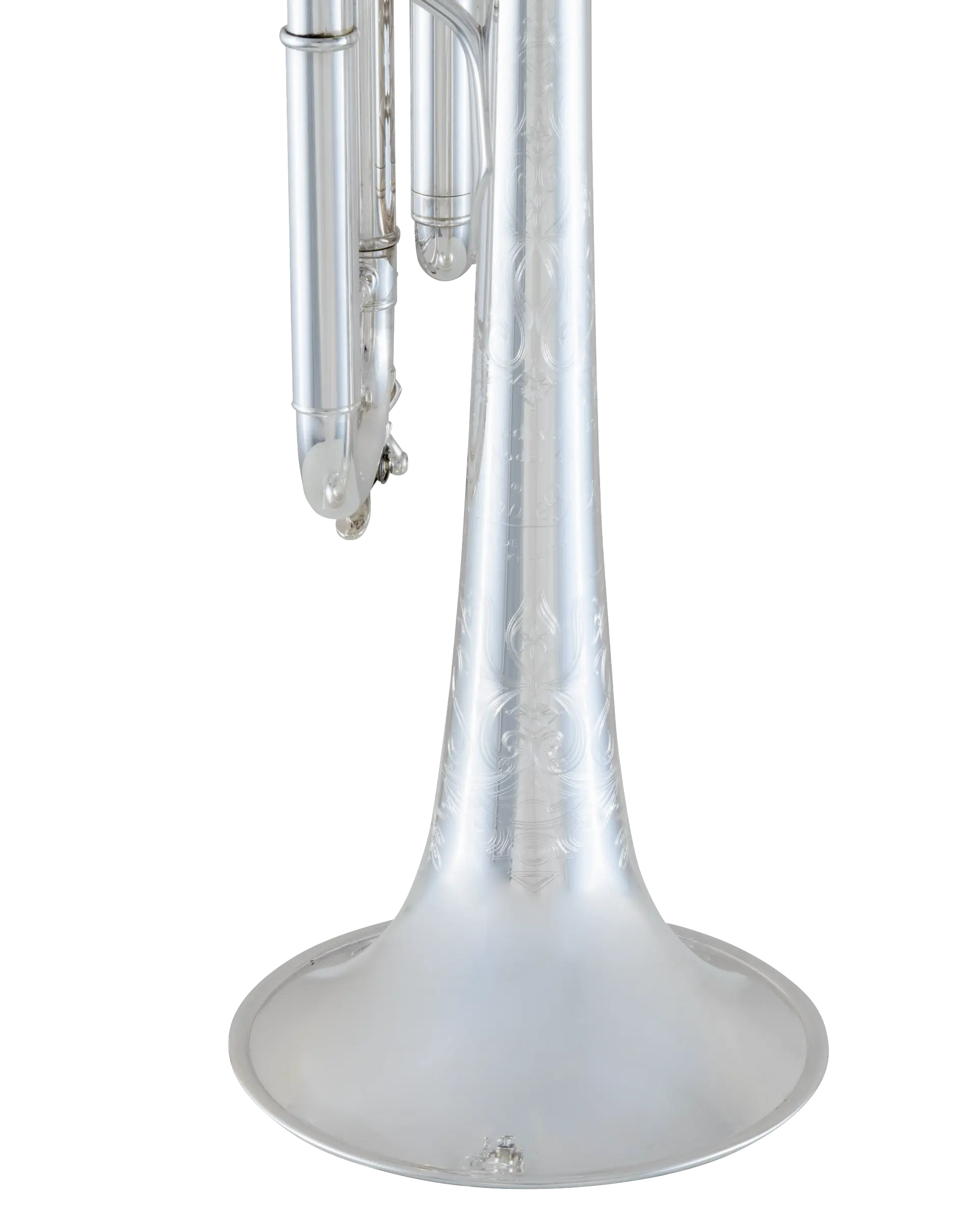 LR190S43B Bach SilverFinish Trumpet In Fr Vr Xcu Eg - zoomed in