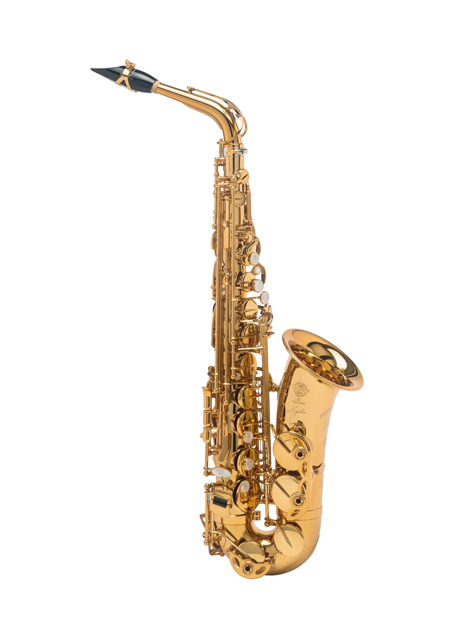 82SIG HSP Professional Alto Saxophone - zoomed in
