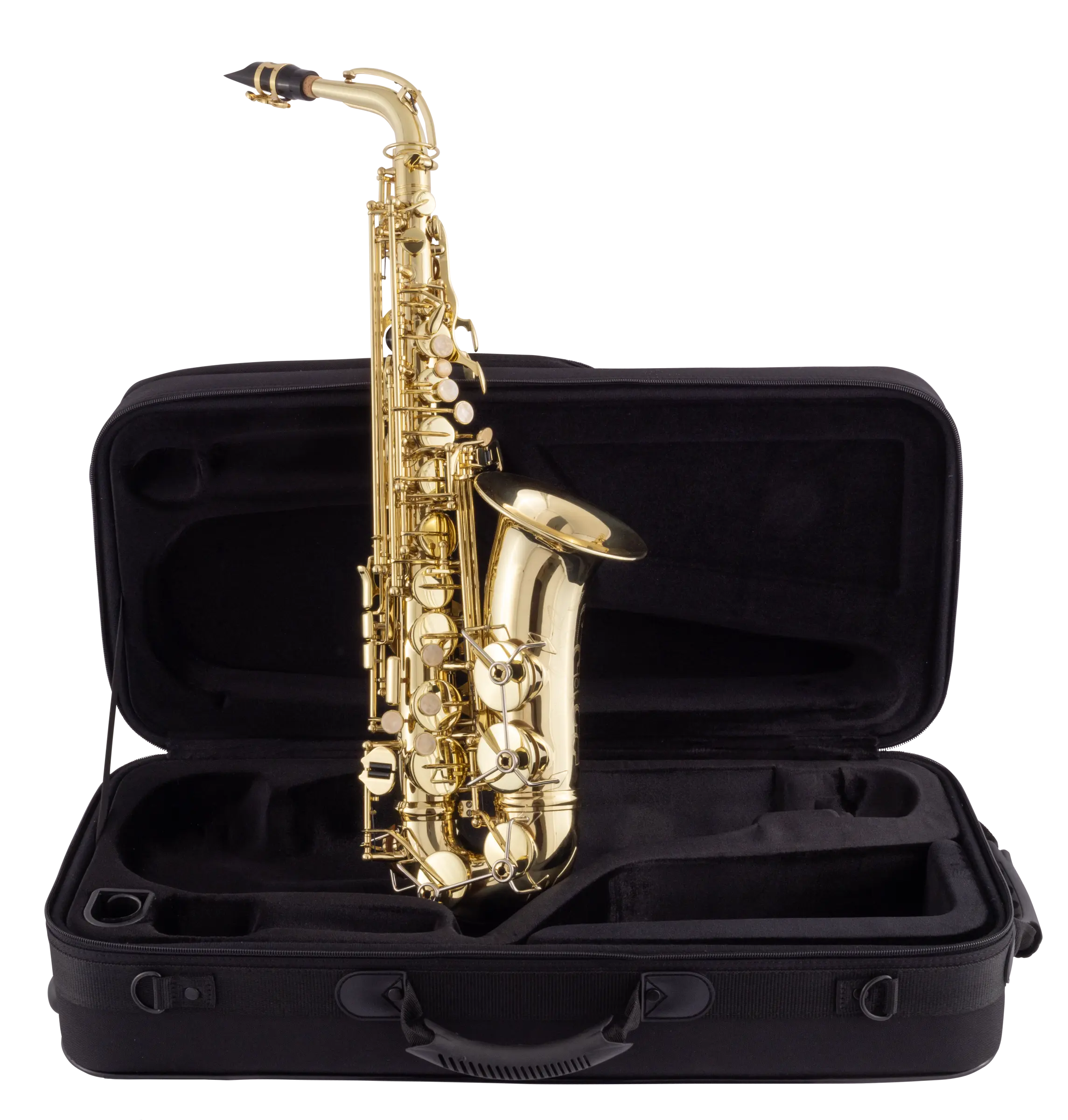 CAS411L Conn Intermediate Alto Saxophone - zoomed in