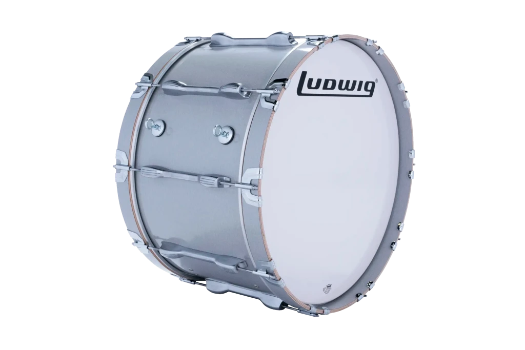 LU2MB24ACG Ludwig 14X24 ULT2 BASS DRUM GRAY