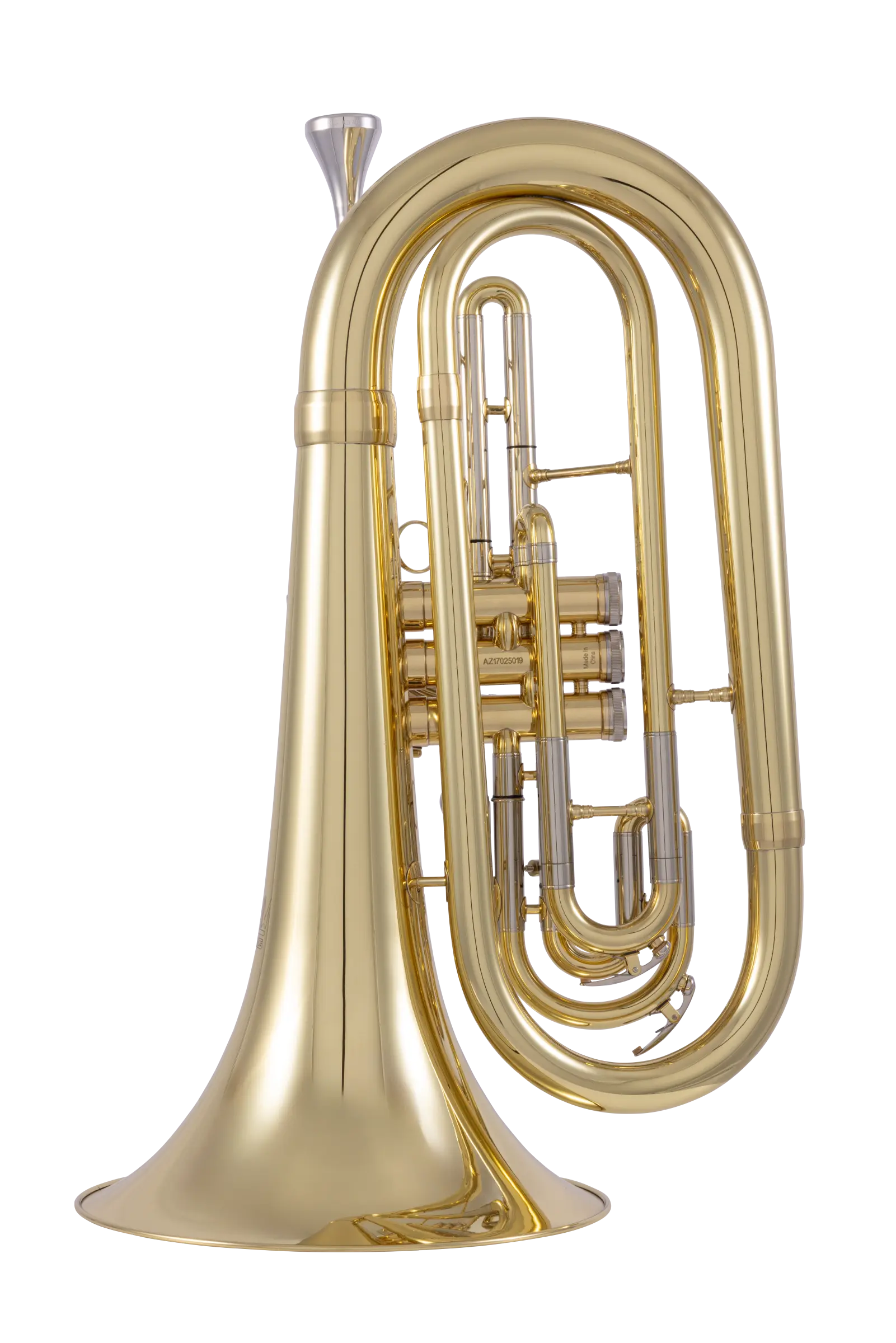 KMB611 King Professional Marching Baritone - zoomed in