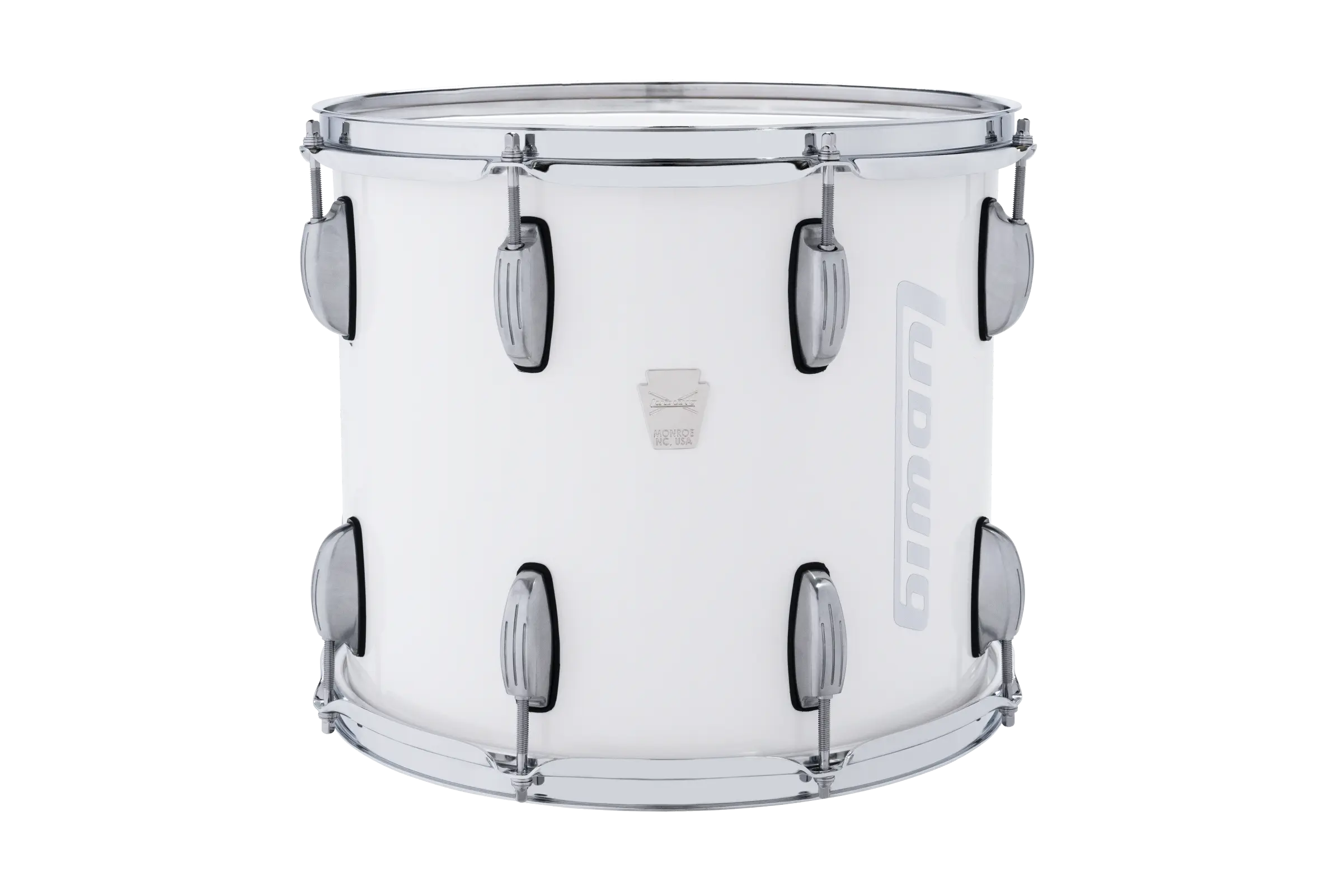 LU2LT14ACW Ludwig 12X14 ULT2 LEG TENOR WHITE - zoomed in