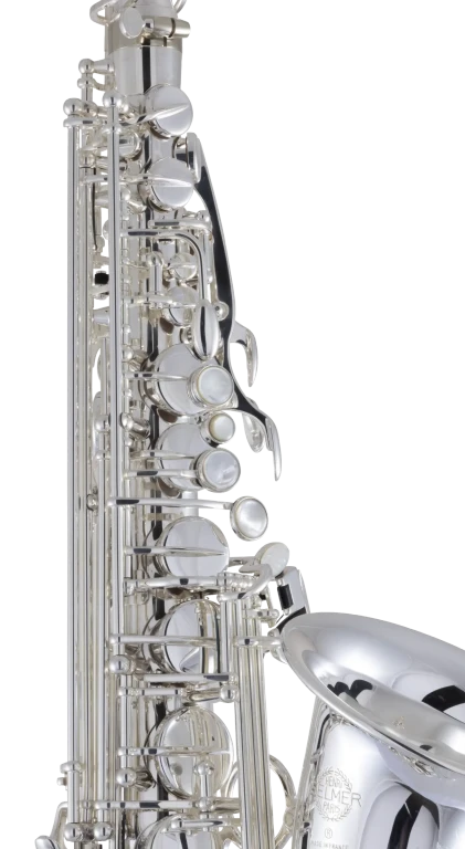 92SP HSP Professional Silver Alto Saxophone In Sd)Vr Ms