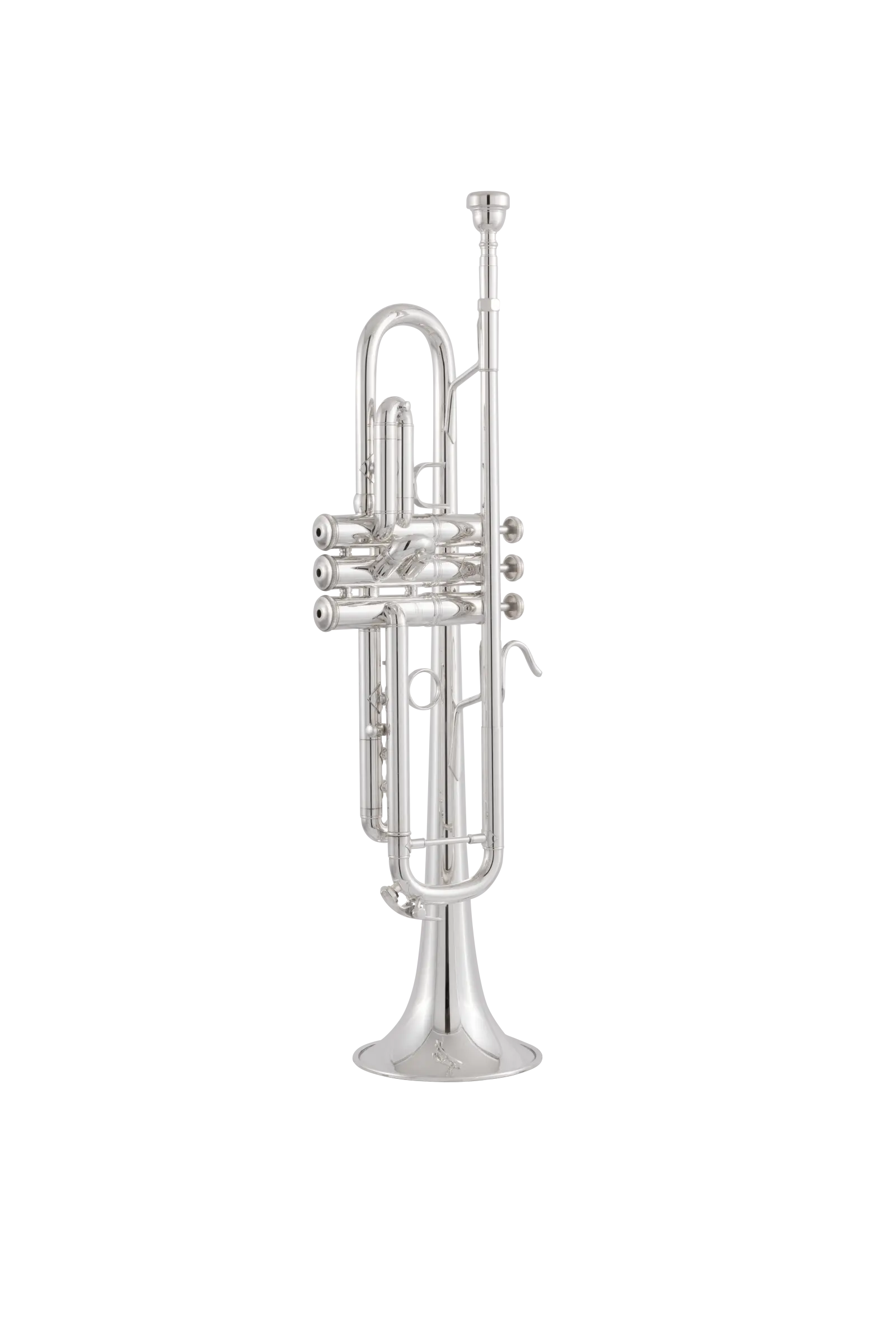 170S43GYR Bach Professional Trumpet - zoomed in