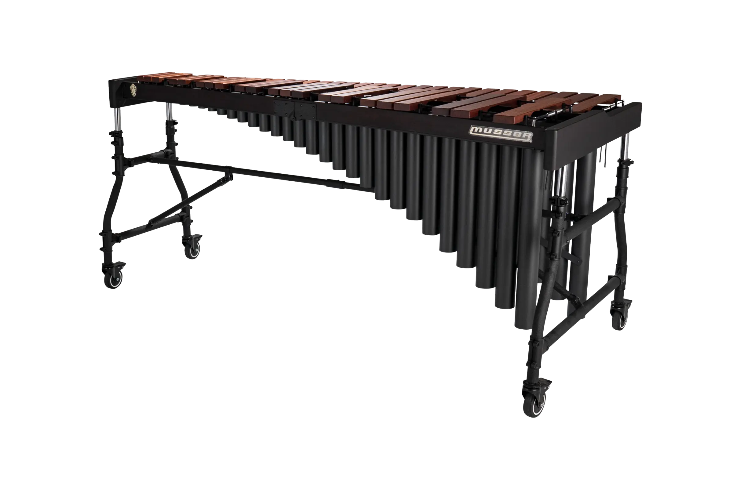 MSPM543 Musser Studio Series Padauk Marimba - zoomed in