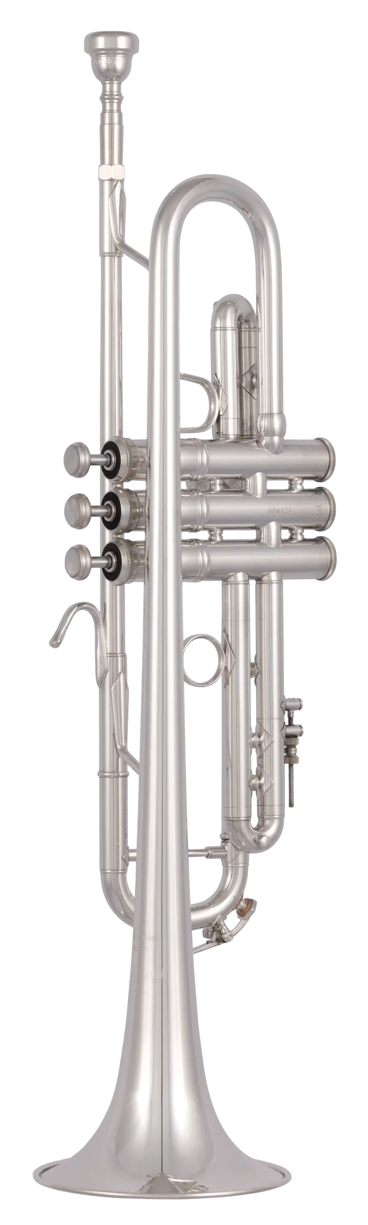 180S43R Bach Professional Trumpet - zoomed in