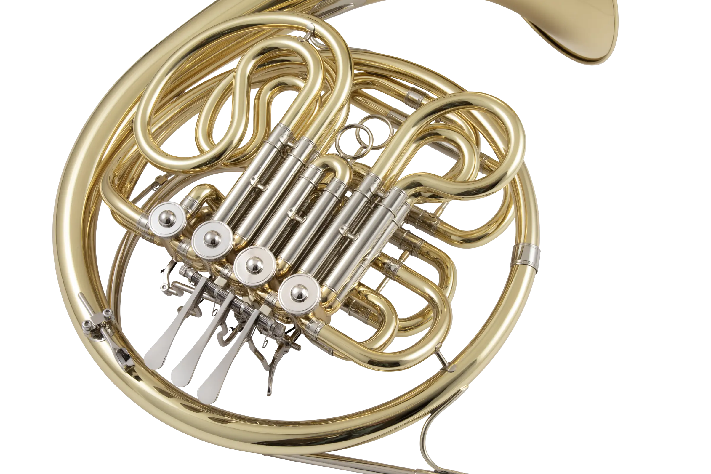 CHR511 Conn Standard Intermediate FrenchHorn - zoomed in