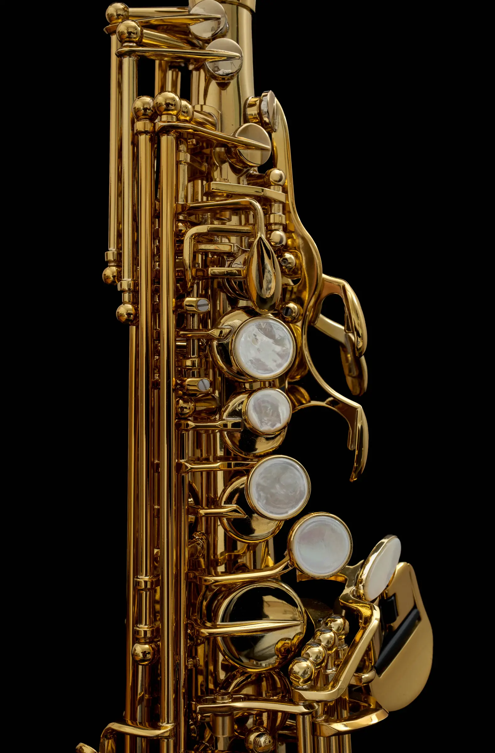 81SIG Henri SELMER Paris Signature Professional Soprano Saxophone - zoomed in