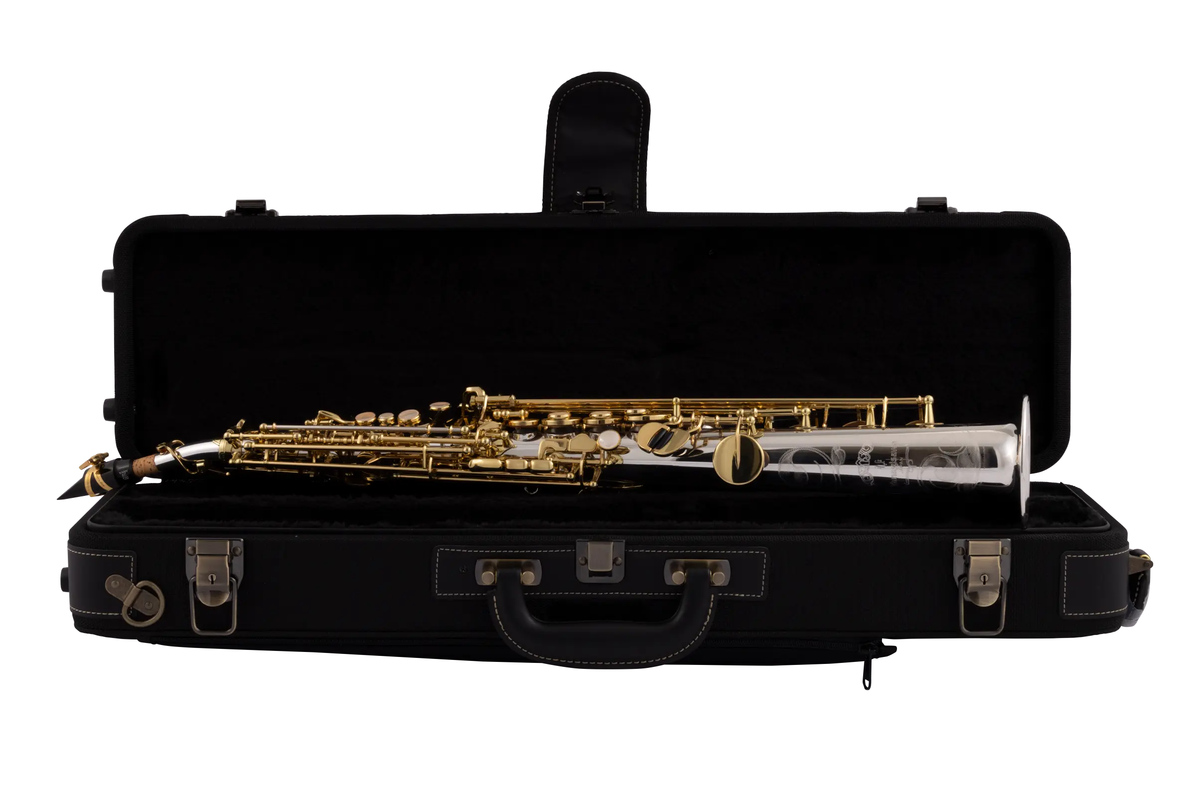 SWO37 Yanagisawa Professional Soprano Saxophone - zoomed in