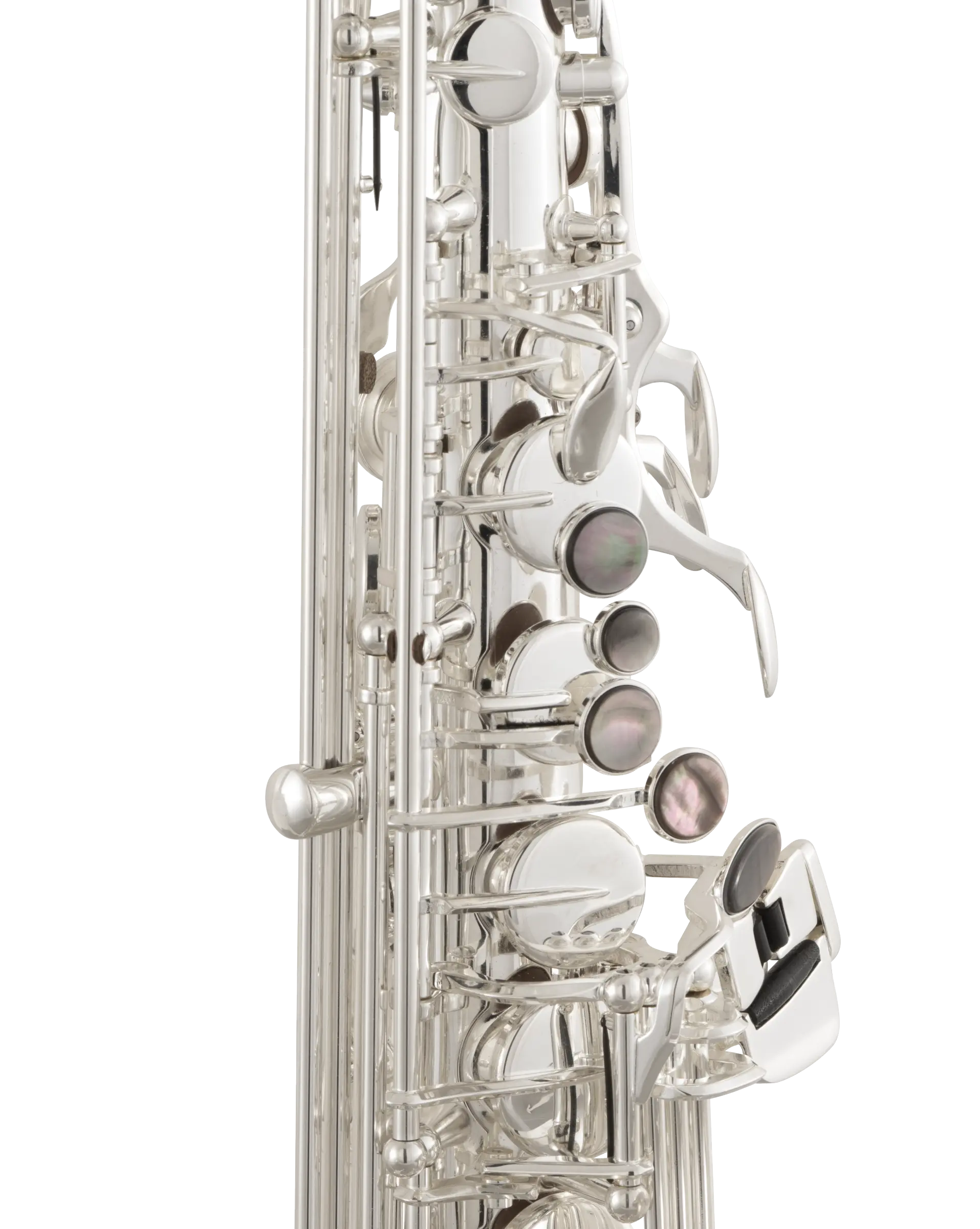 SAS511S Selmer Silver Intermediate Alto Saxophone In Sd Vr - zoomed in