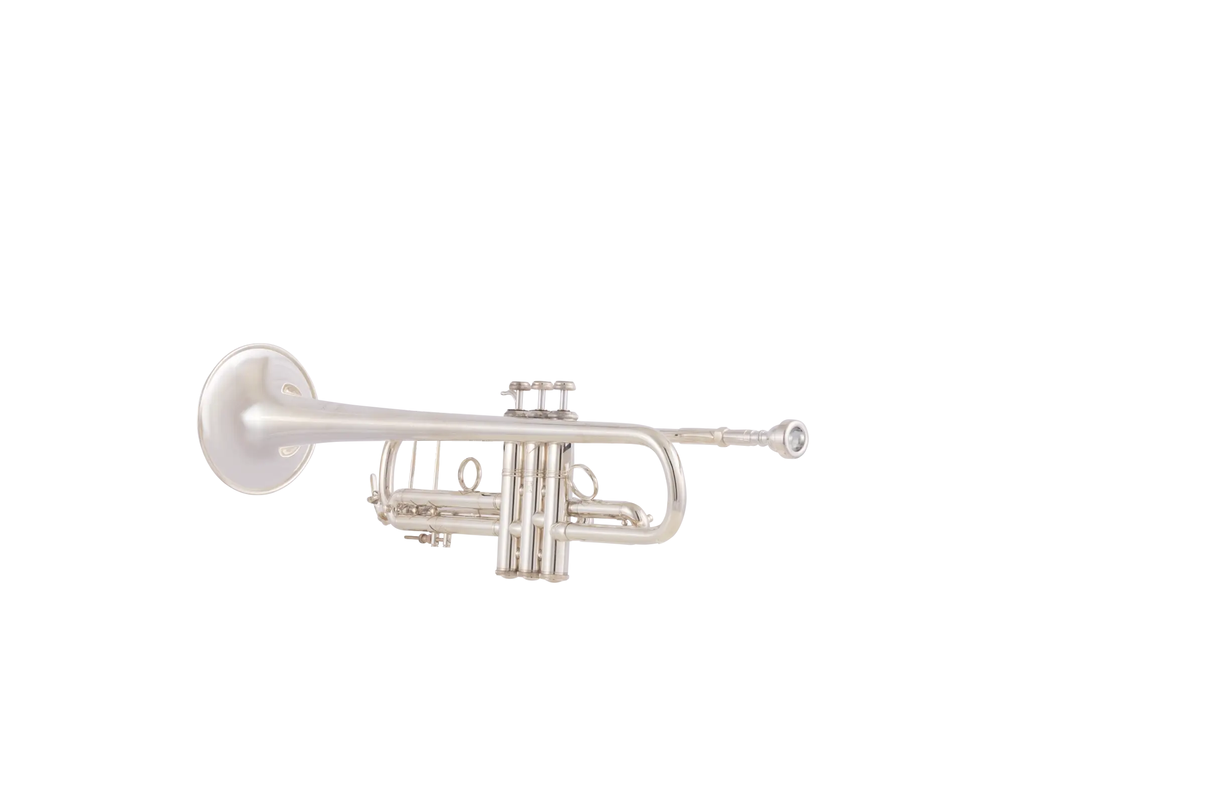 190SL65GV Bach Professional Trumpet - zoomed in