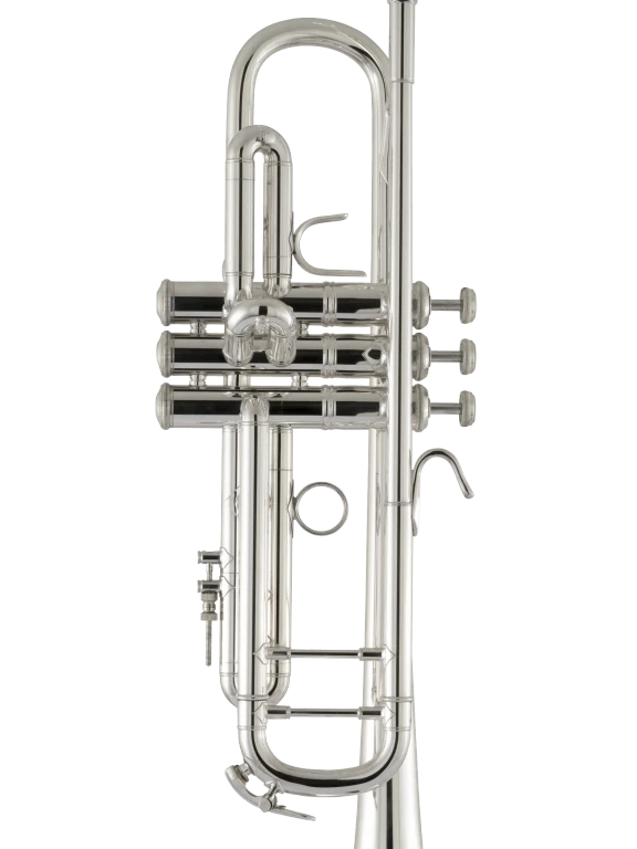 180S37 Bach Silver Professional Trumpet In Fr Vr Ms