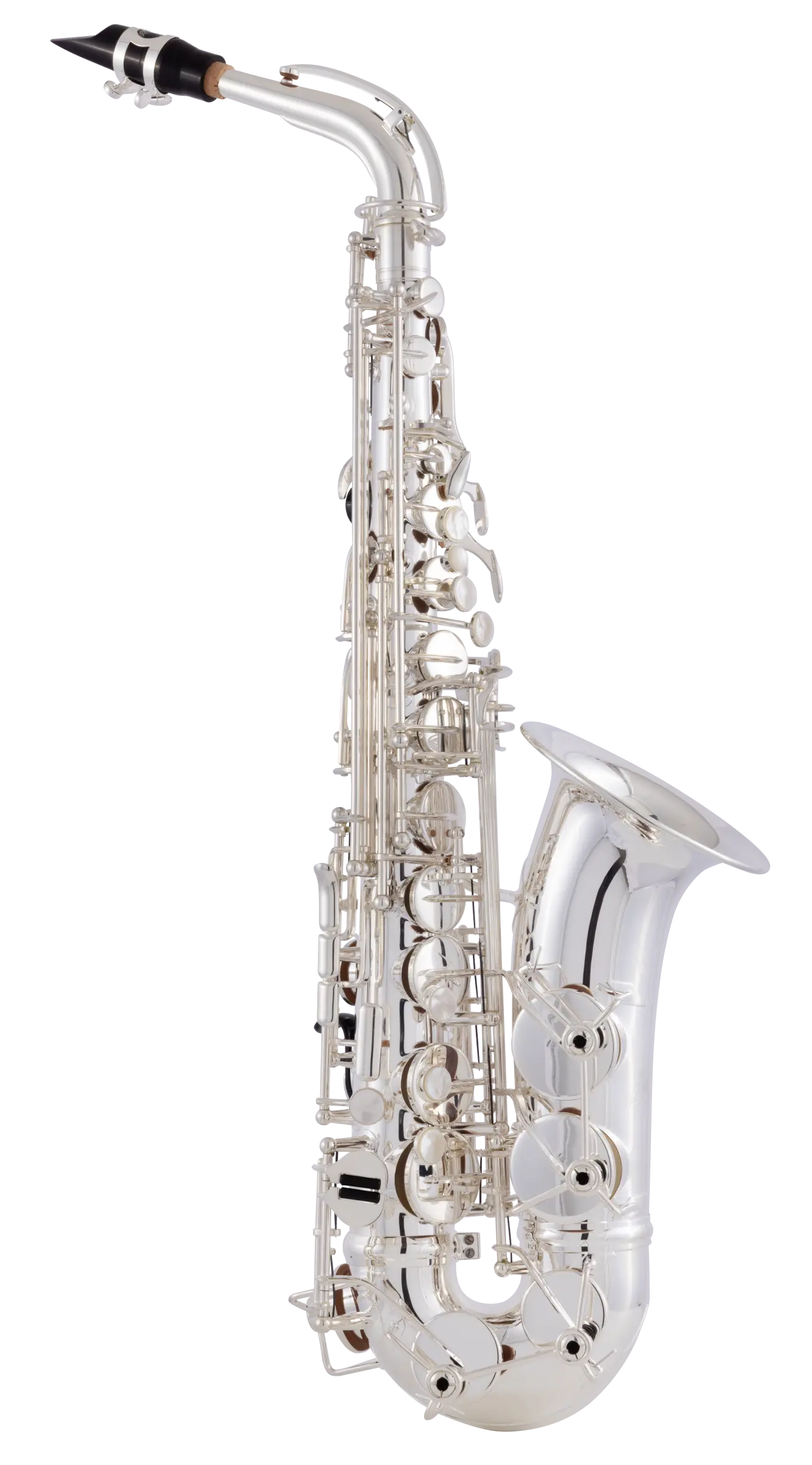 CAS411S Conn Intermediate Alto Saxophone - zoomed in