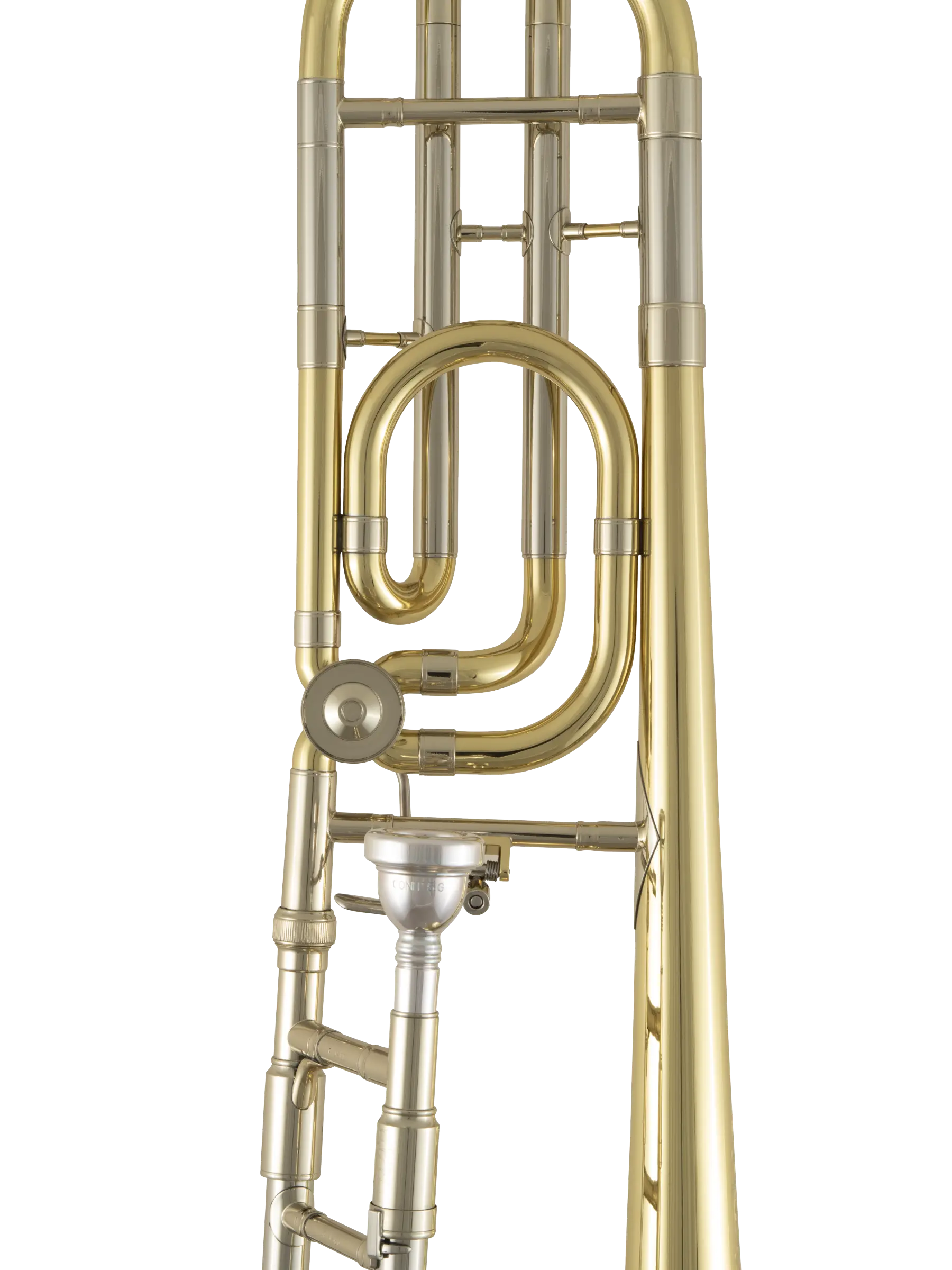 88HY Conn Yellow Brass Professional Trombone In Fr Vr Ms - zoomed in