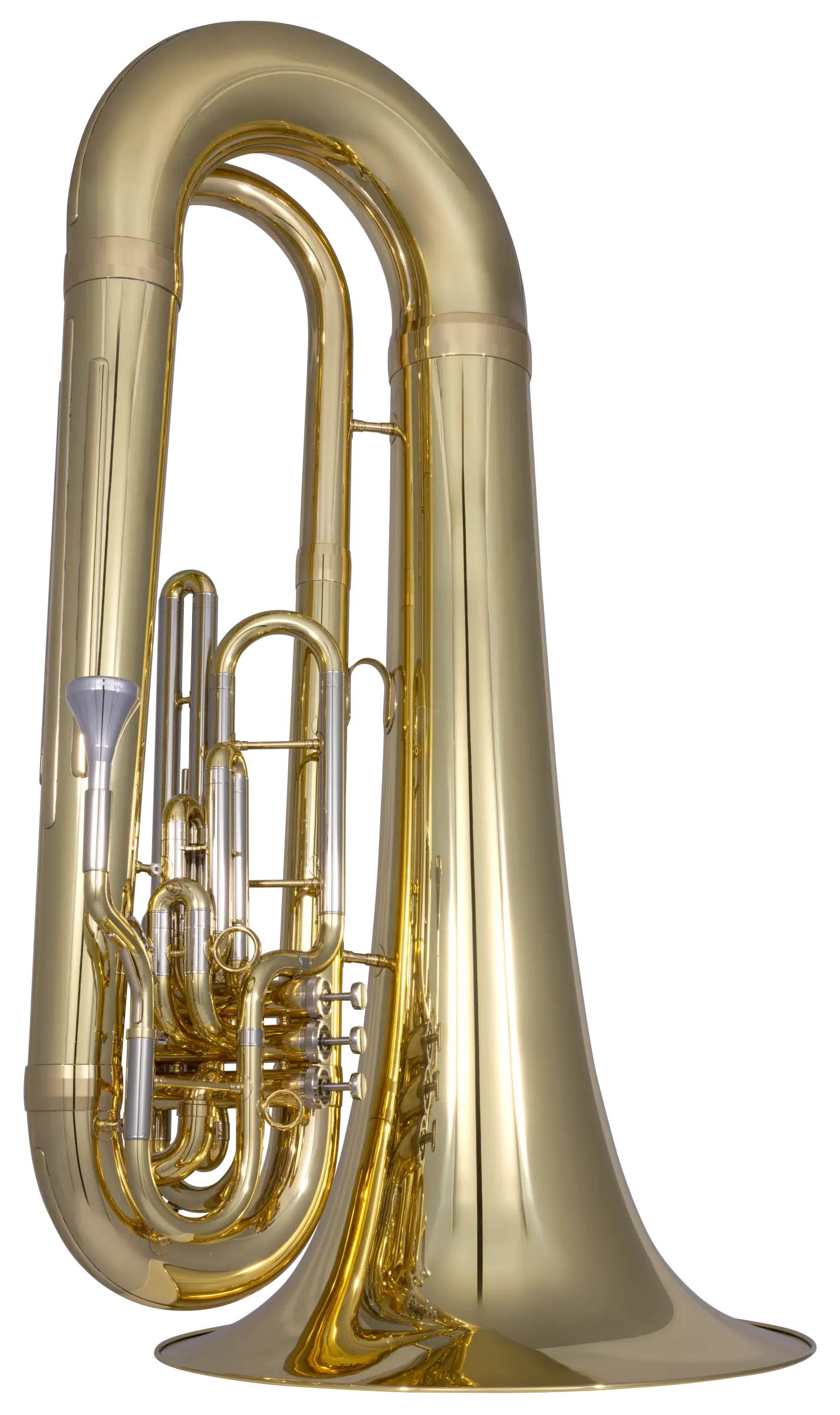 KMT611 King Advanced Marching Tuba - zoomed in