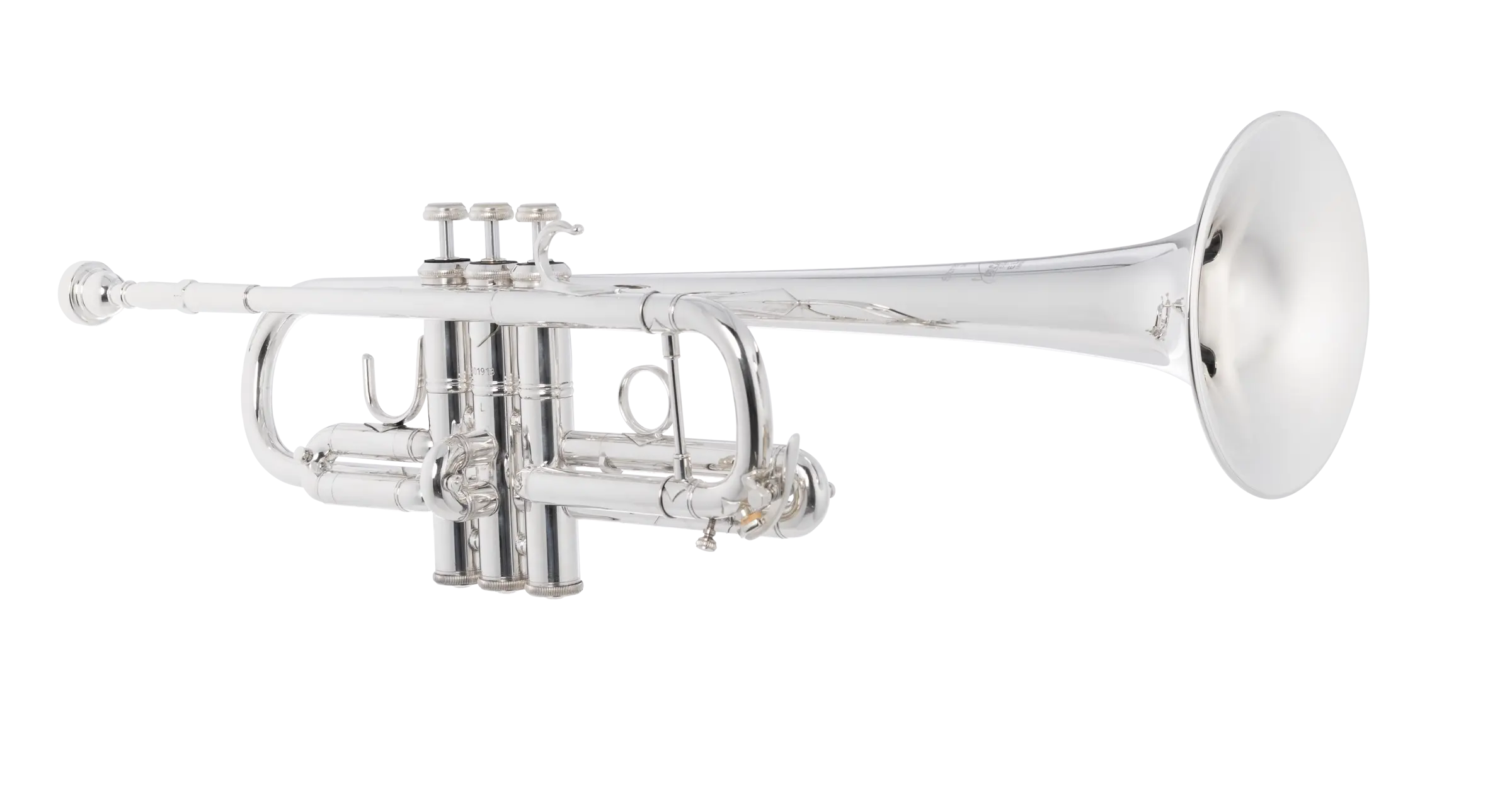 C190SL229 Bach C Trumpet - zoomed in