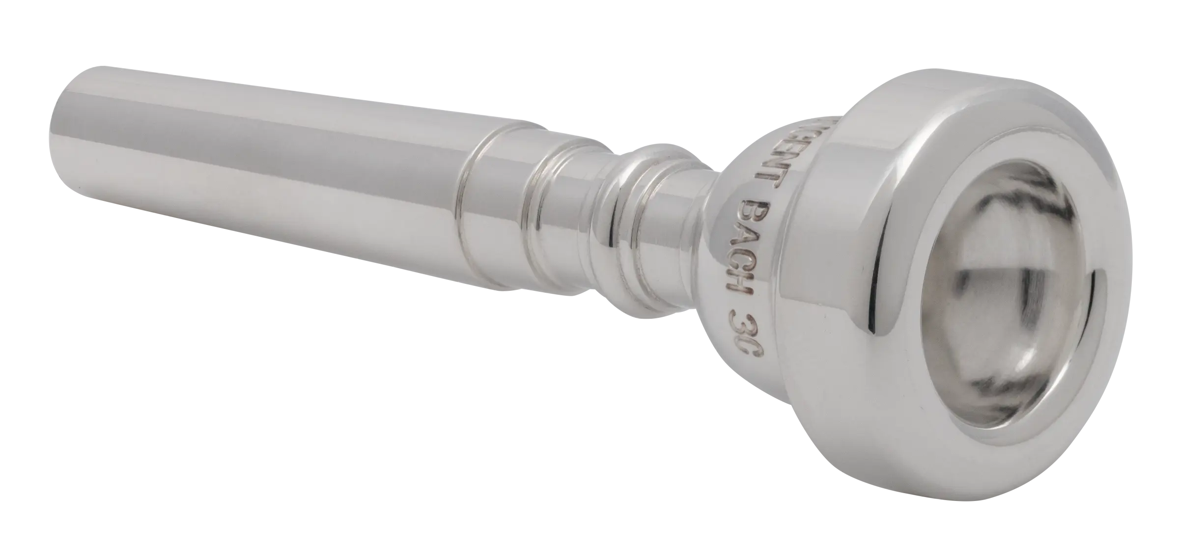 3513C Bach Classic Mouthpiece Trumpet - zoomed in