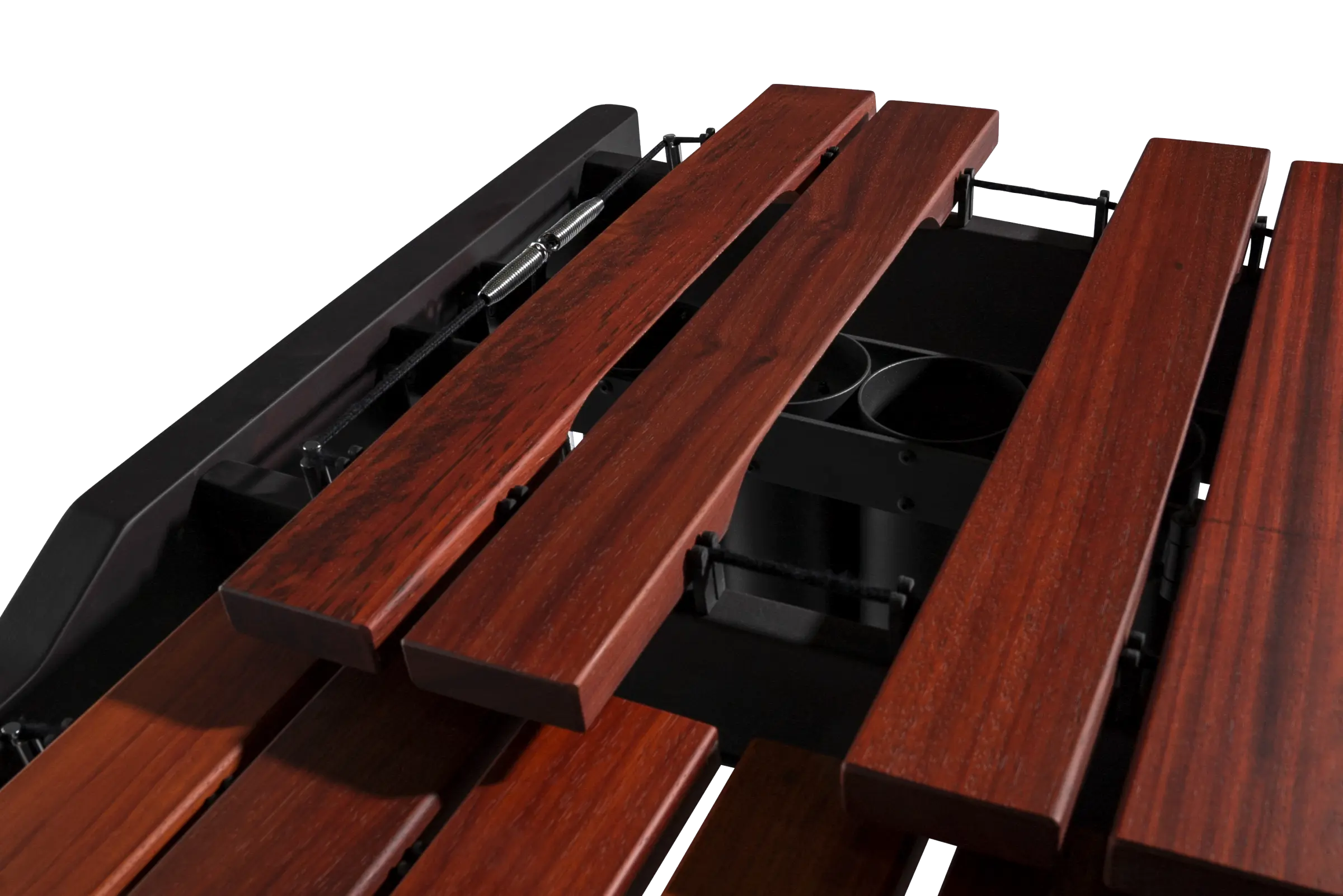 MSPM550 Musser Studio Series Padauk Marimba - zoomed in
