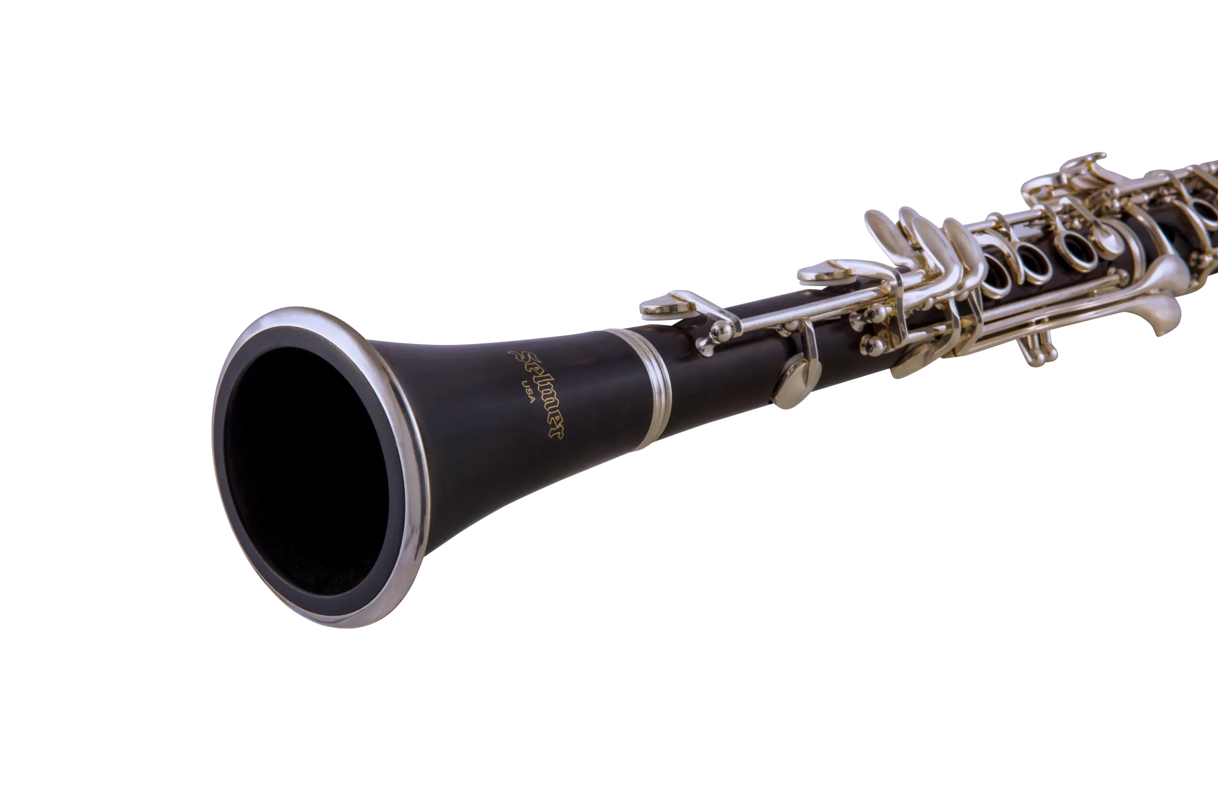 SCL511S Selmer Advanced Clarinet - zoomed in