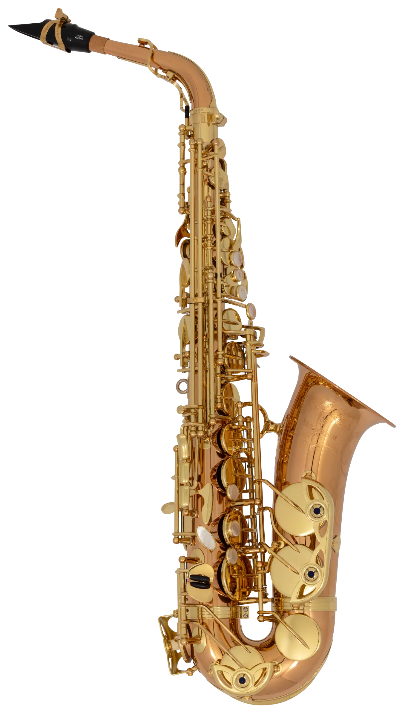 AW020 Yanagisawa Professional Alto Saxophone - zoomed in