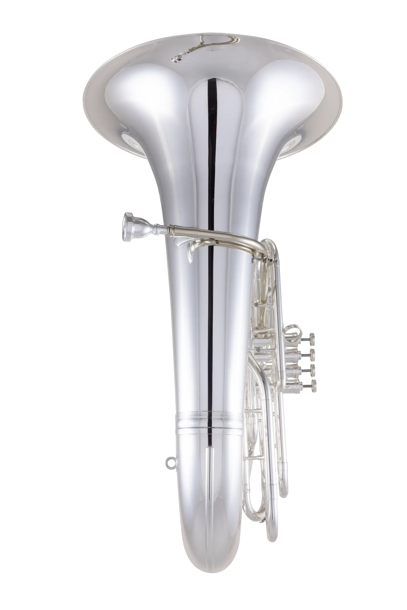 2341WSP King Professsional Tuba - zoomed in