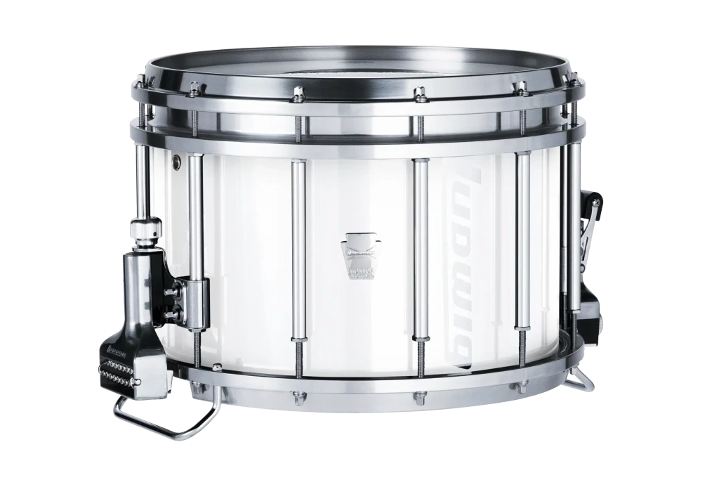 LU2MS04ACW Ludwig 10X14 ULT2 SNARE DRUM WHITE
