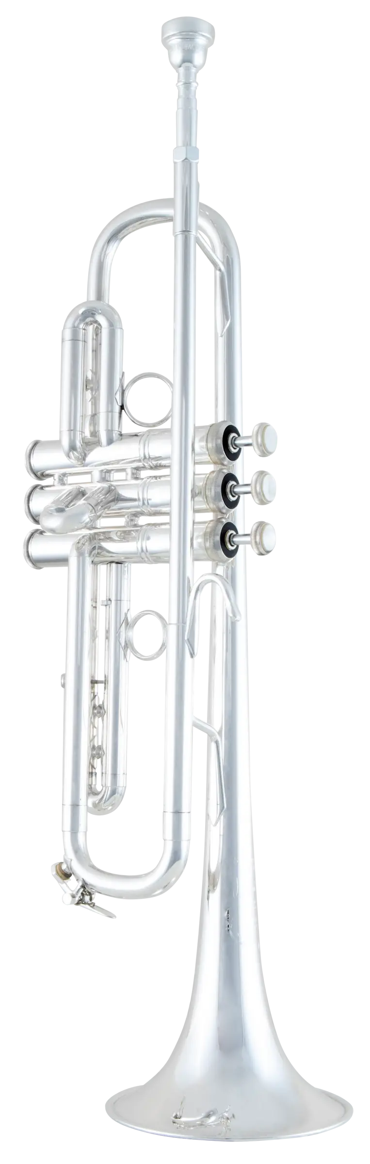 LT190S1B Bach Silver-PlatedFinish Trumpet In Fr Vr Fs - zoomed in