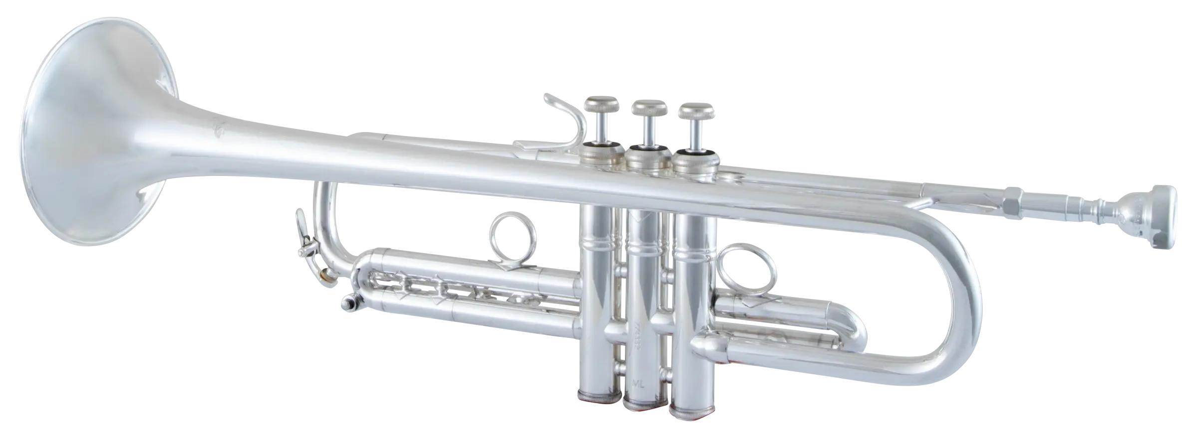 LT190S1B Bach Silver-PlatedFinish Trumpet In Bk Hz Fs - zoomed in