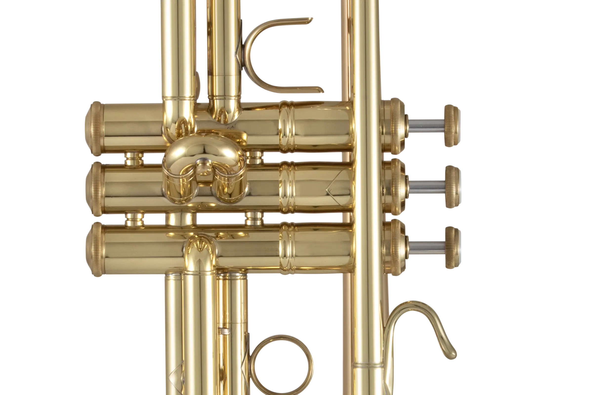 17043GY Bach Professional Trumpet - zoomed in