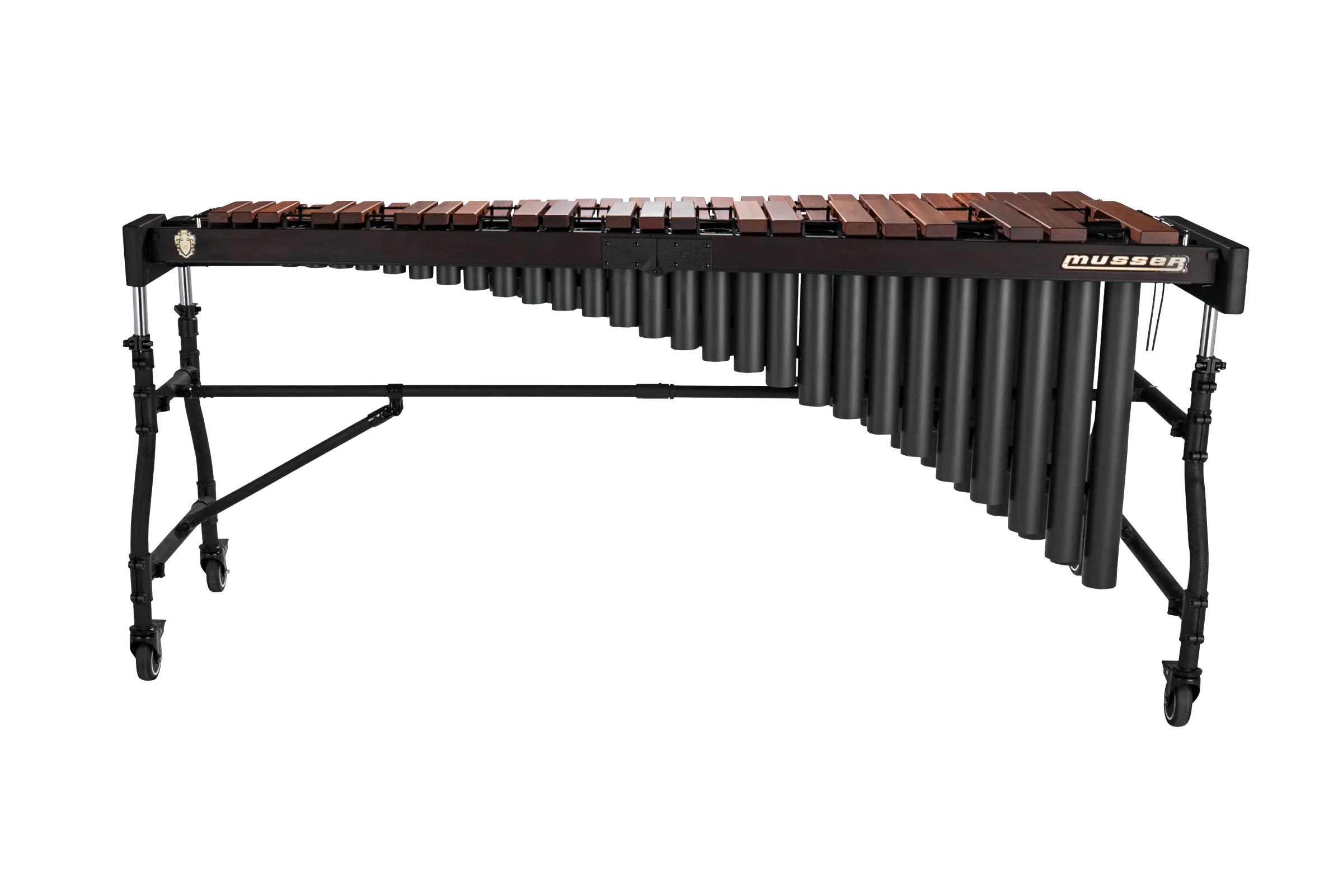 MSPM543 Musser Studio Series Padauk Marimba - zoomed in