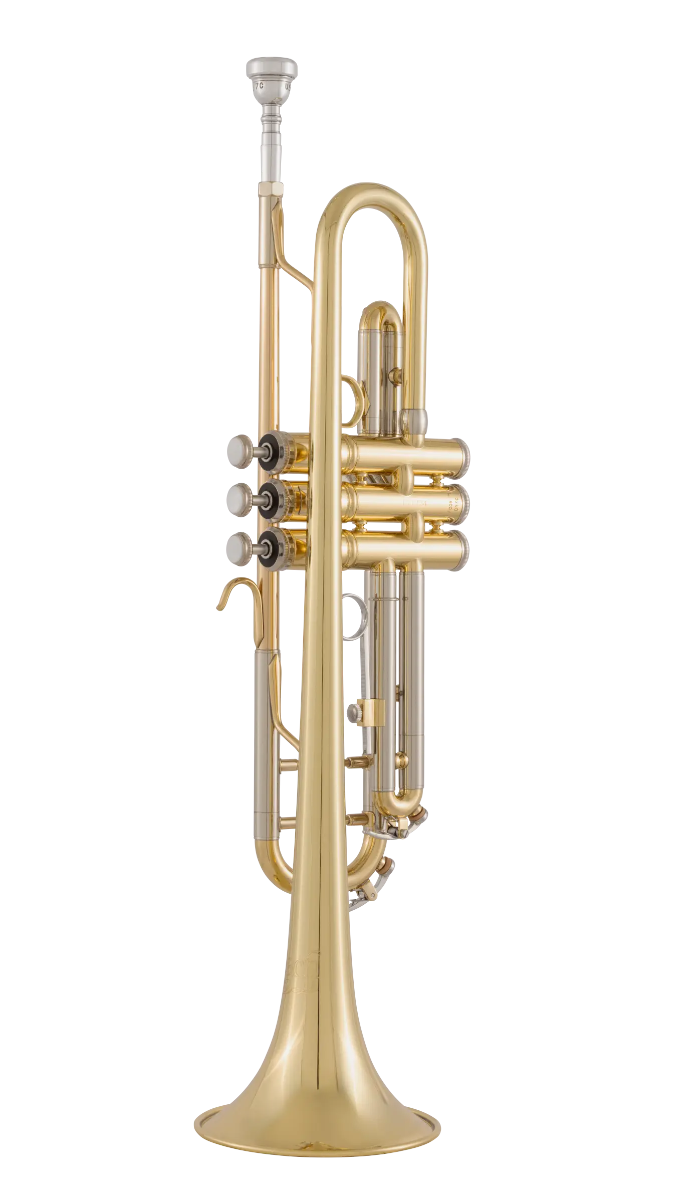 BTR312 Bach Student Trumpet - zoomed in