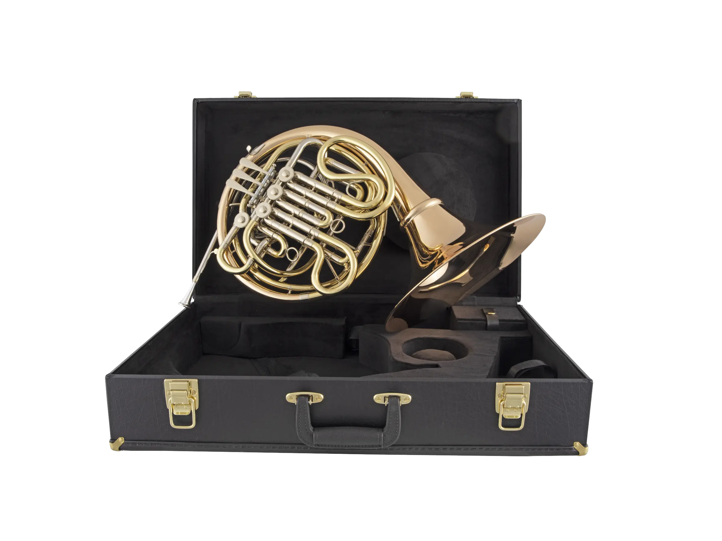 H281 Holton Screwball Double French Horn Ic Fr Hz Fs - zoomed in