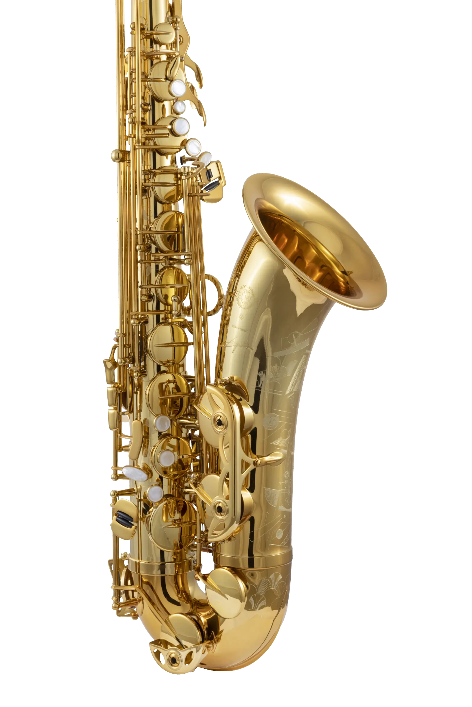 84SIG HSP Professional Tenor Saxophone - zoomed in