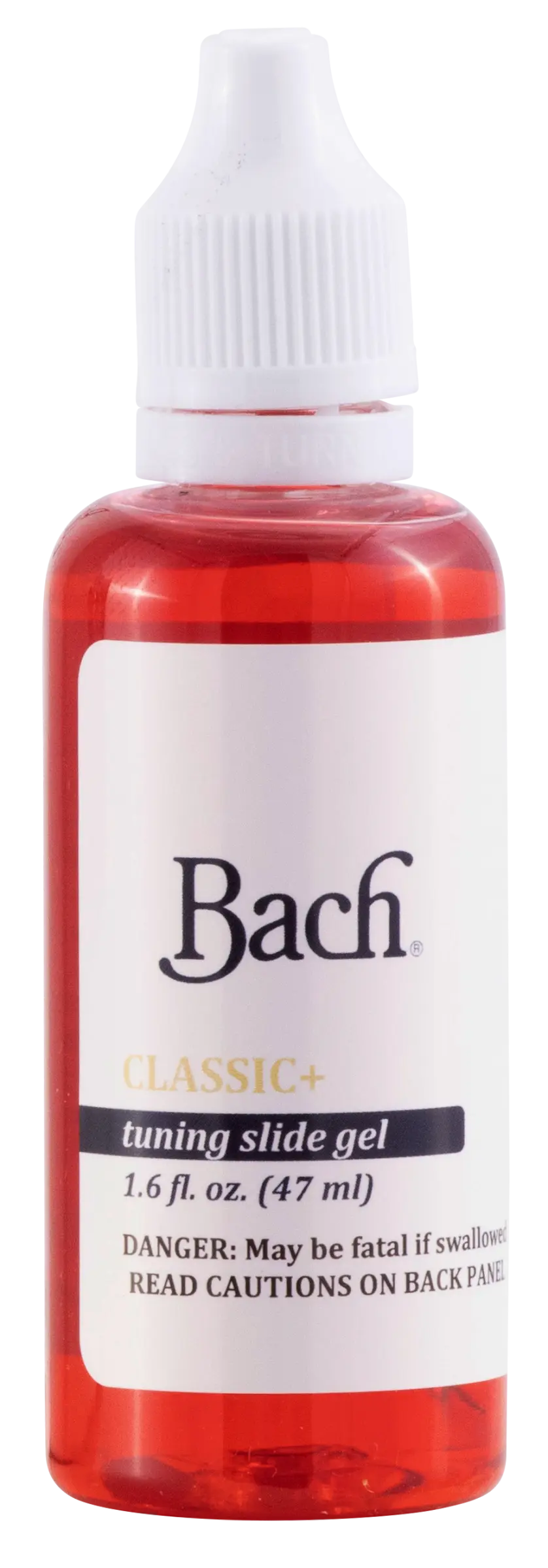 2942B Bach Tuning Slide Gel bottle front - zoomed in