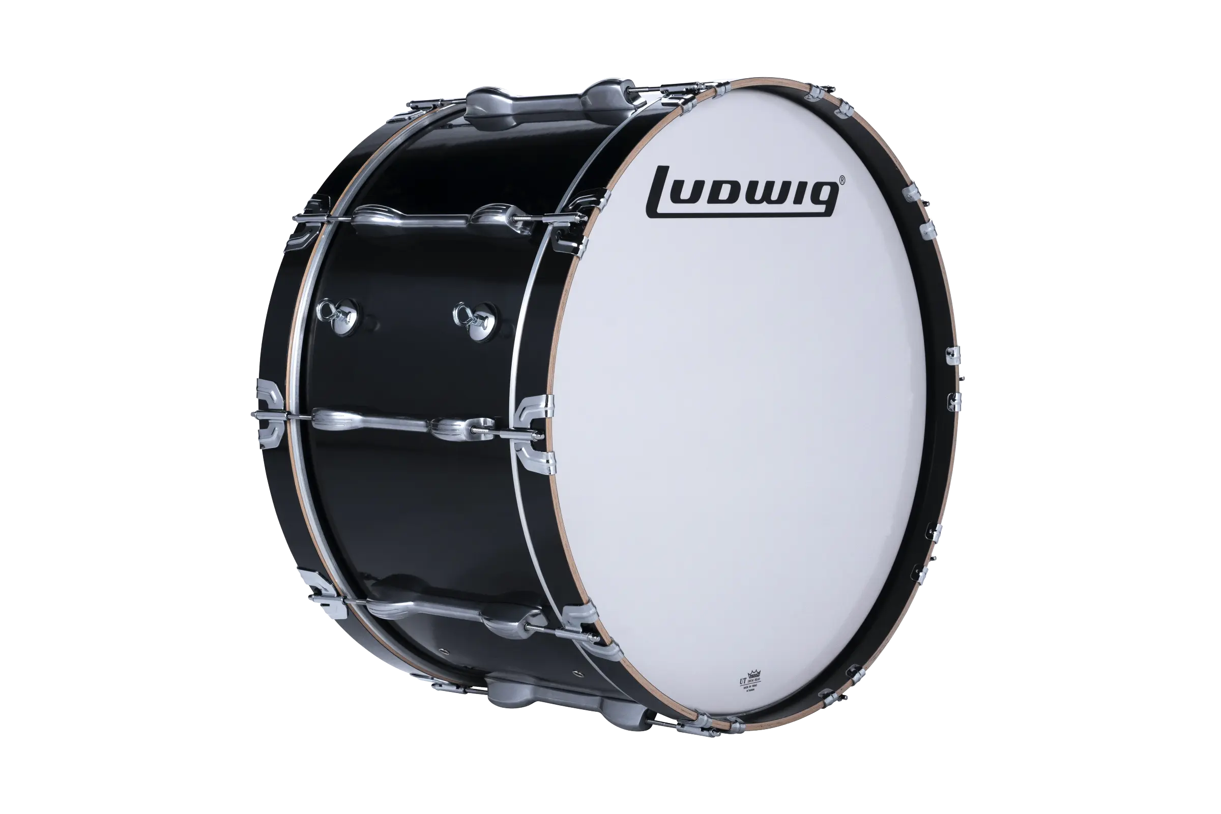 LU2MB26ACB Ludwig 14X26 ULT2 BASS DRUM BLACK - zoomed in