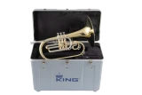 King Ultimate Marching Mellophone Outfit with 2 Mouthpieces KMP611