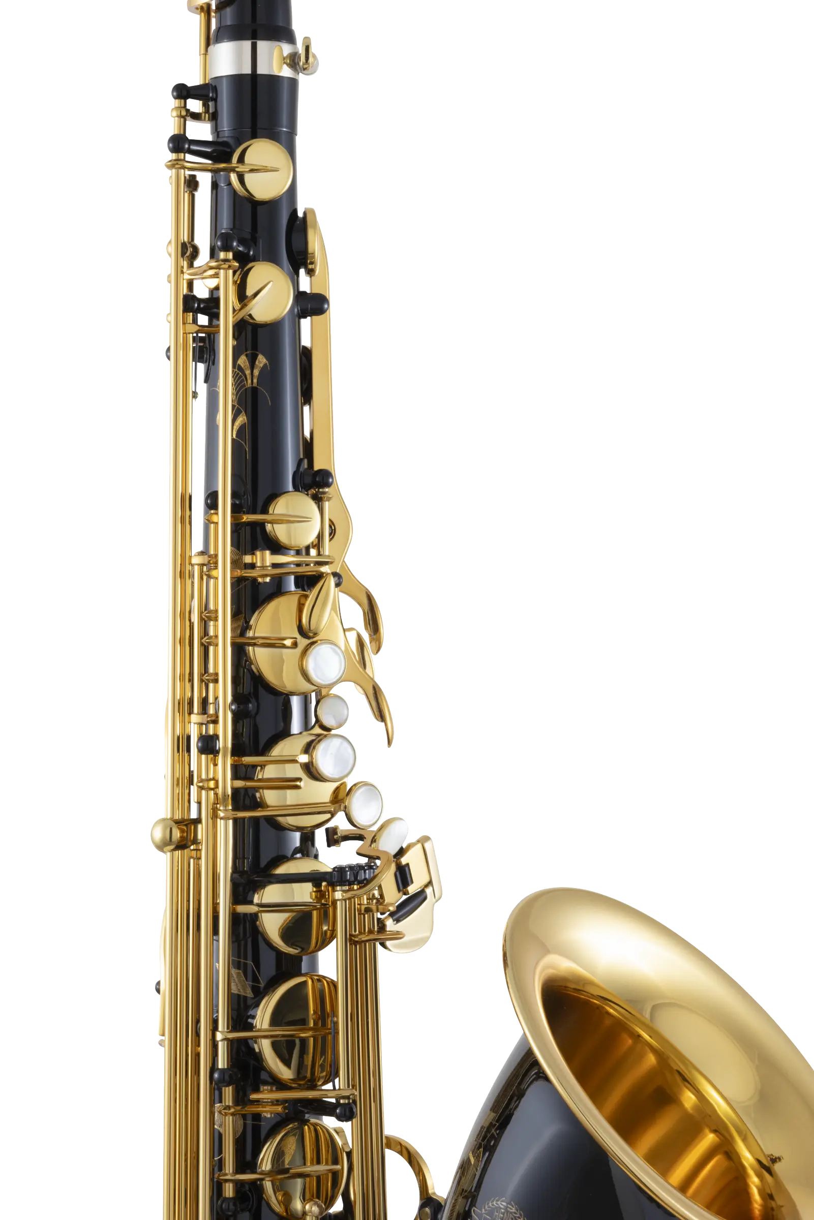 84SIGBL HSP Professional Tenor Saxophone - zoomed in
