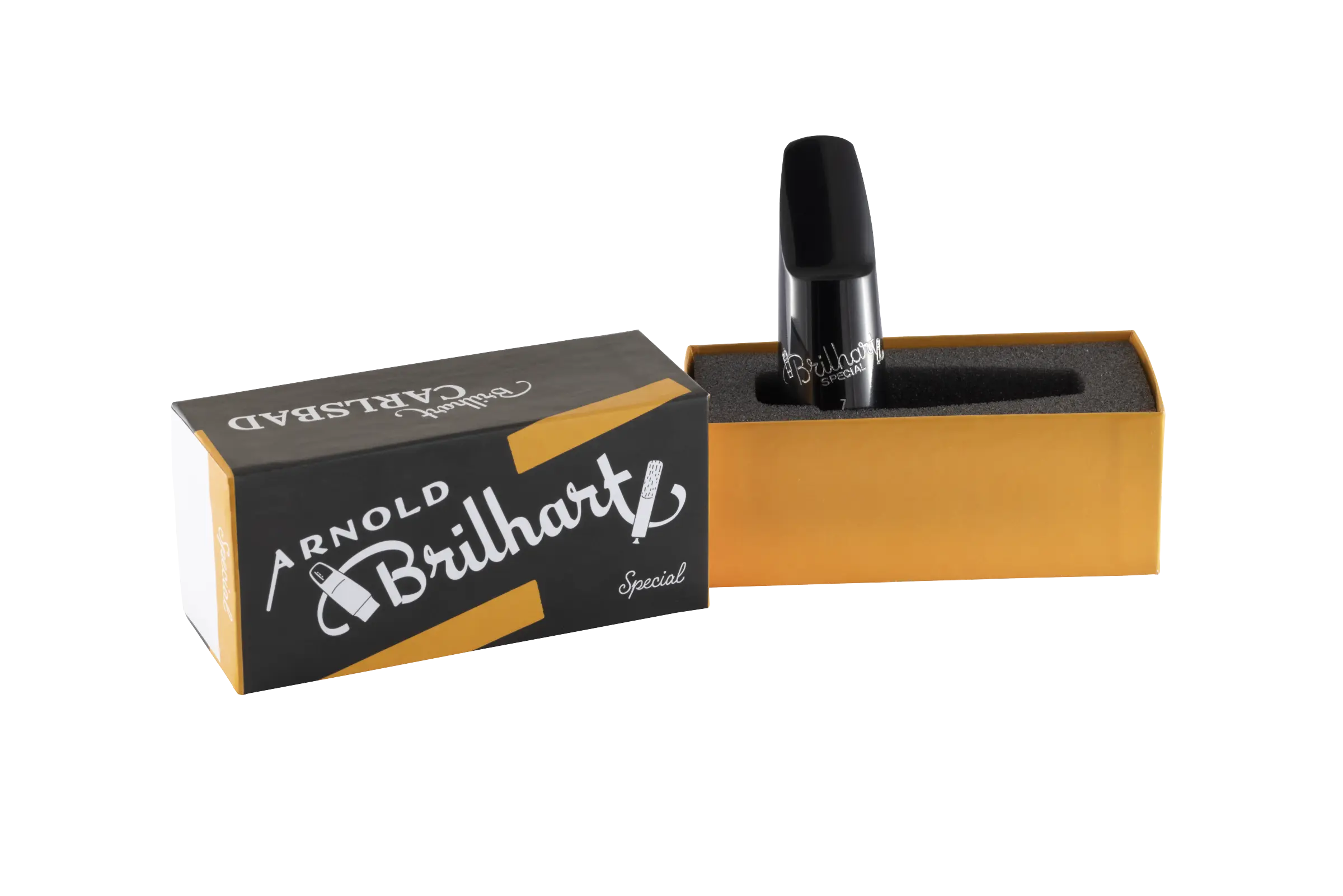 BASMS7 Brilhart Professional Alto Saxophone Mouthpiece - zoomed in
