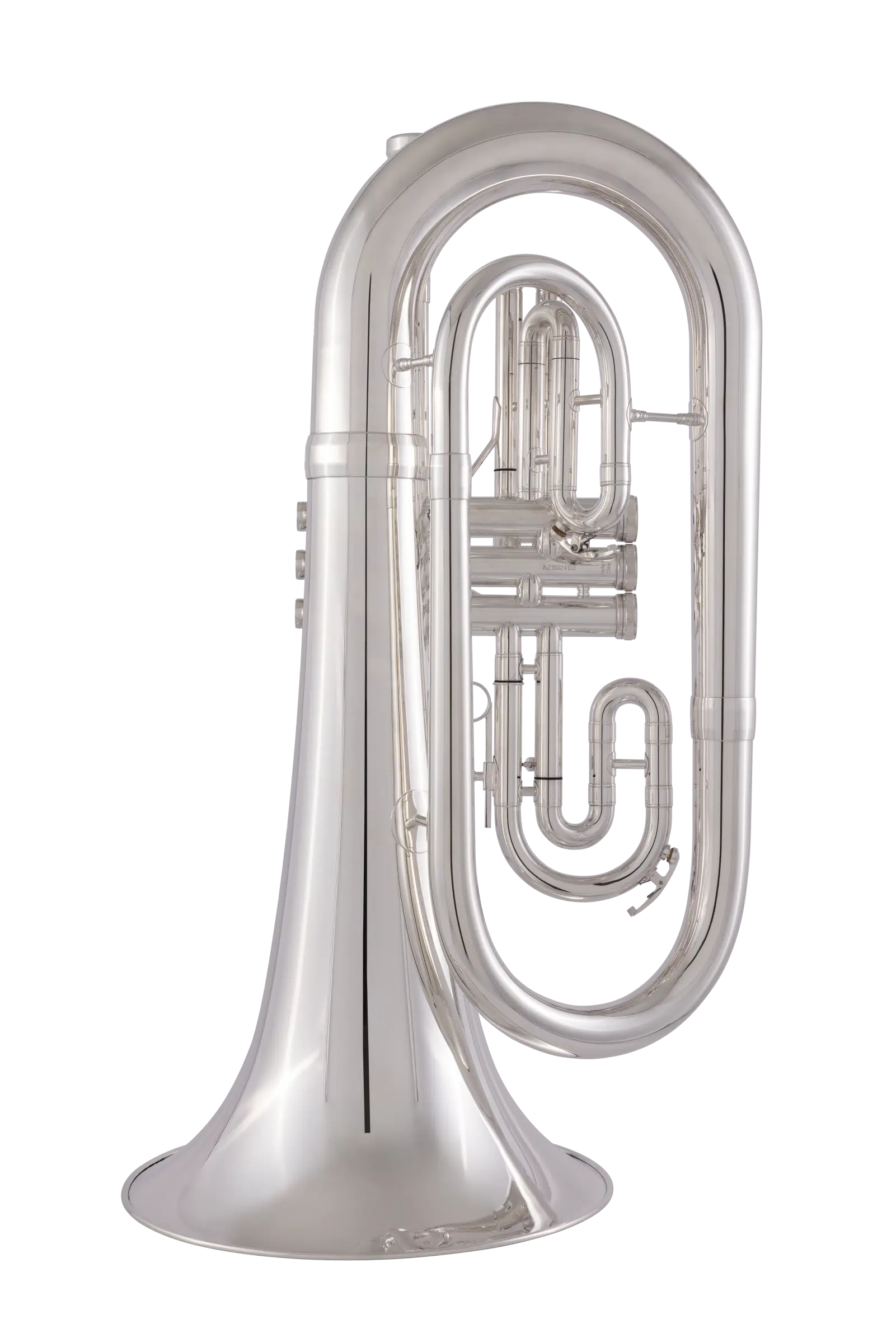 KME611S King Professional Marching Euphonium - zoomed in