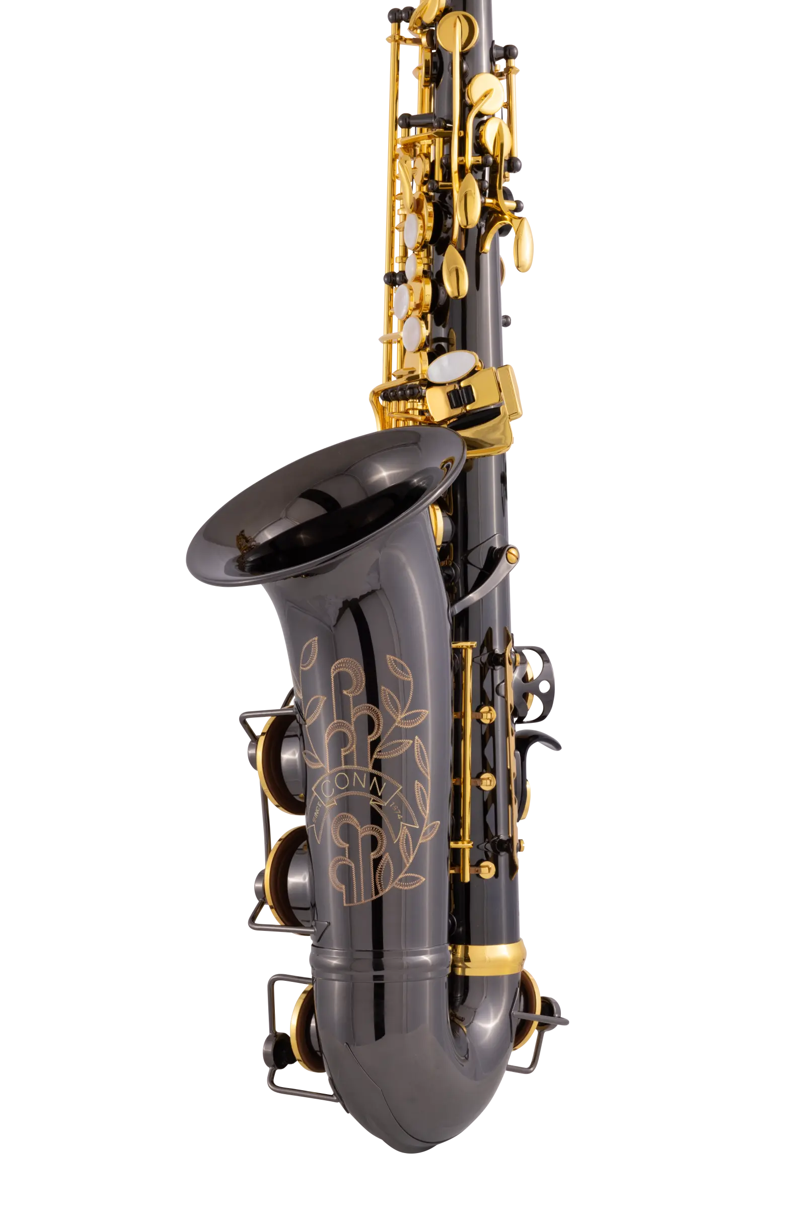 CAS411BG Conn Intermediate Alto Saxophone - zoomed in