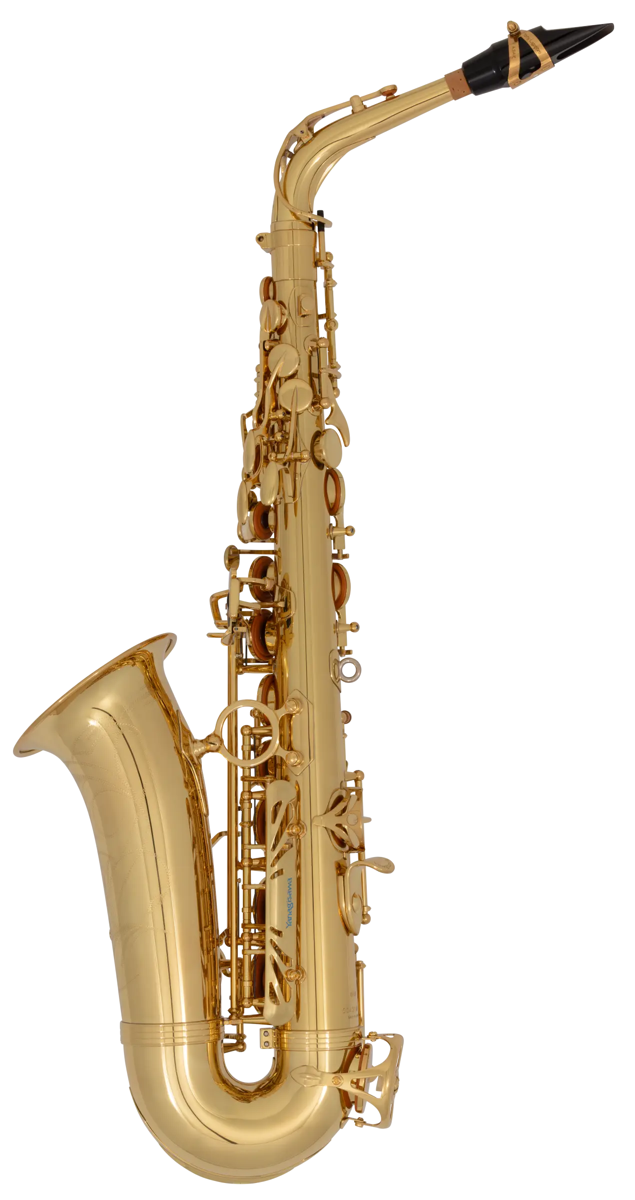 AW01 Yanagisawa Professional Alto Saxophone - zoomed in