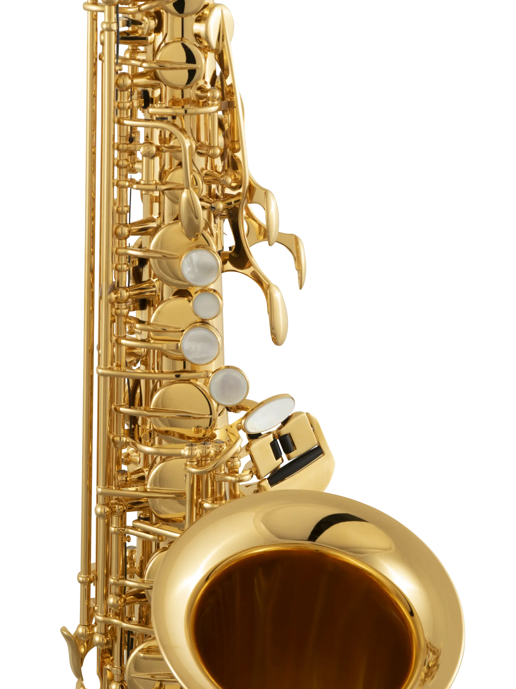 92GP HSP Professional Gold Alto Saxophone In Fr Vr Ms - zoomed in