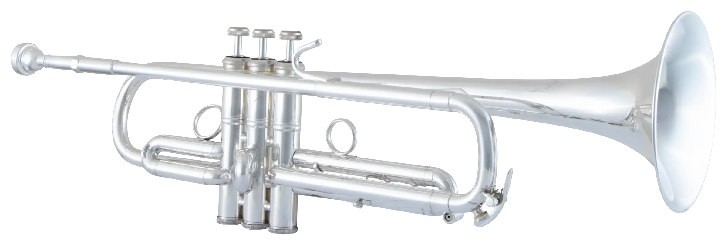 LT190S1B Bach Silver-PlatedFinish Trumpet In Fr Hz Fs - zoomed in