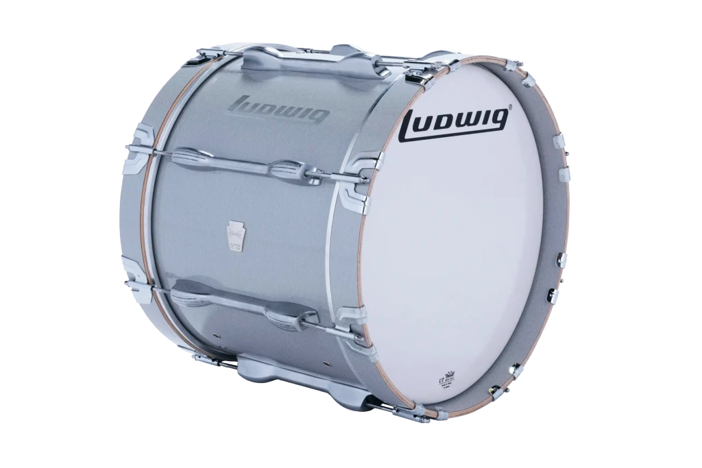 LU2MB18ACG Ludwig 14X18 ULT2 BASS DRUM GRAY