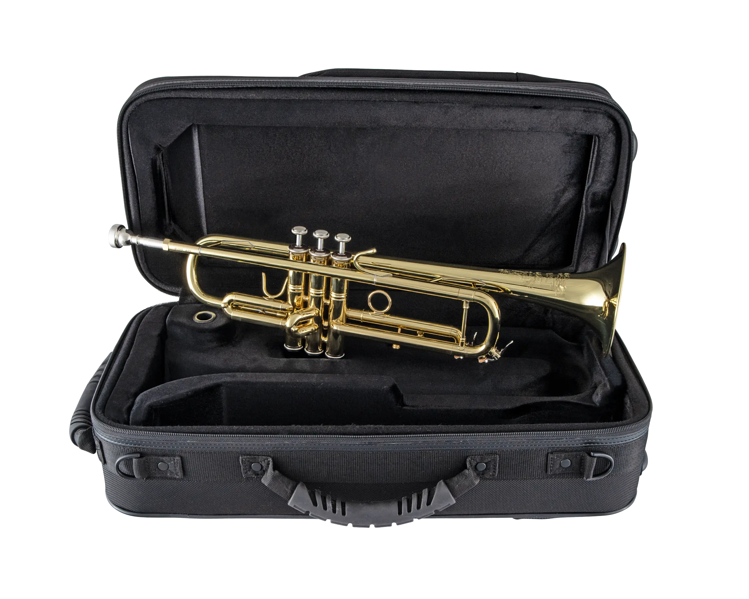 BTR411 Bach Intermediate Trumpet H - zoomed in